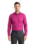 Men's Wrinkle-Free Shirt with Comfort Fit