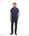 Men's Lightweight Vest with Sturdy Zipper