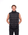 Men's Quilted Vest with Down Filling