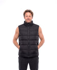 Men's Quilted Vest with Down Filling