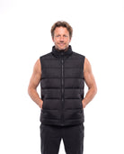 Men's Quilted Vest with Down Filling