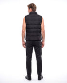 Men's Quilted Vest with Down Filling
