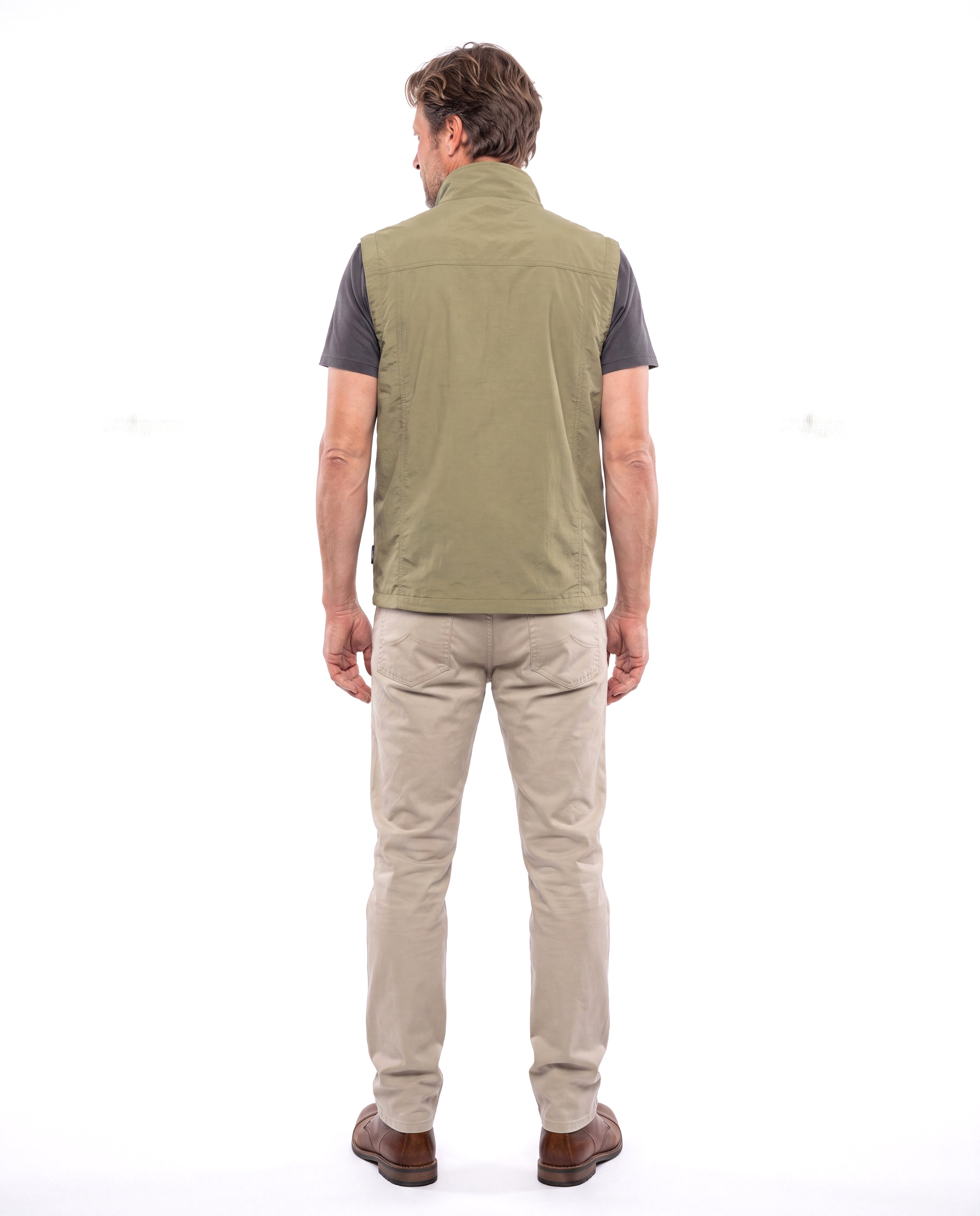 Men's Lightweight Vest with Zip Pockets