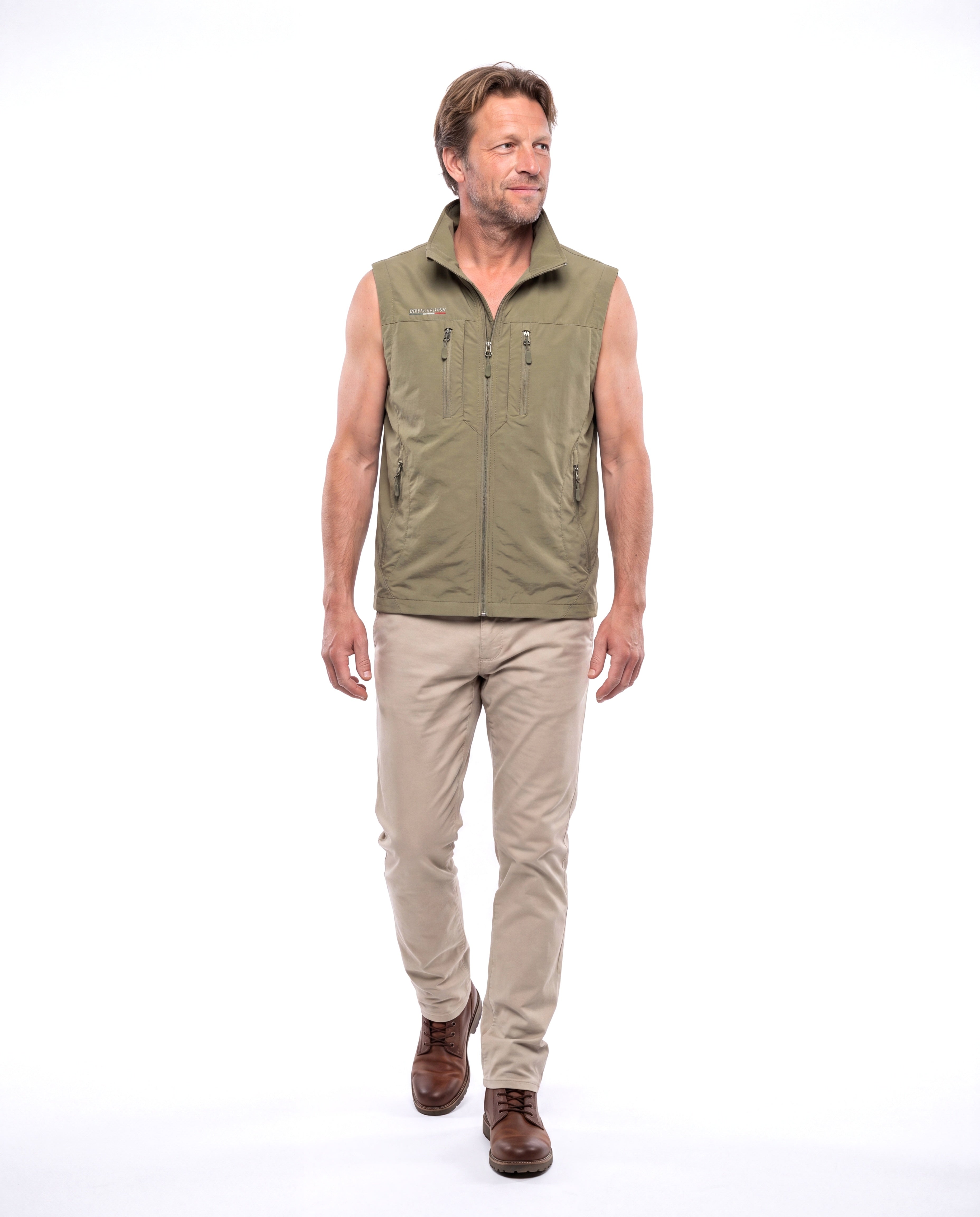 Men's Lightweight Vest with Zip Pockets
