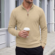 Nathaniel | Refined Textured Quarter-Zip Sweater