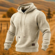 Walter | Rugged Waffle Knit Hoodie