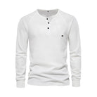 Oliver | Casual Waffle-Knit Henley Tee - Valereo