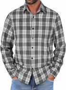 Oliver | Stylish Plaid Flannel Shirt - Valereo