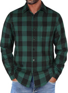 Oliver | Stylish Plaid Flannel Shirt - Valereo