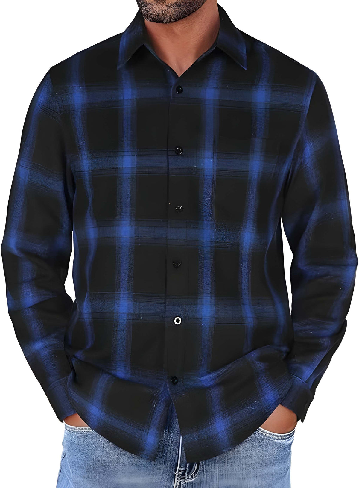 Oliver | Stylish Plaid Flannel Shirt - Valereo