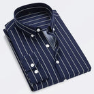 Oliver | Stylish Striped Button-Down Shirt - Valereo