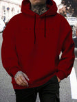 Men's Letter Hoodie Relaxed Fit