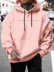 Men's Letter Hoodie Relaxed Fit