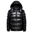 Men's Quilted Puffer Jacket Hooded