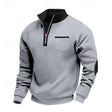 Keith | Rugged Fleece Quarter-Zip Sweatshirt