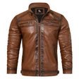 Randy | Refined Racing Leather Jacket