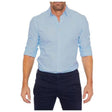 Men's Wrinkle-Free Button-Down Shirt Zip Placket