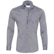 Men's Wrinkle-Free Button-Down Shirt Zip Placket