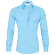 Men's Wrinkle-Free Button-Down Shirt Zip Placket