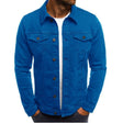 Men's Classic Denim Jacket Button Front