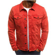 Men's Classic Denim Jacket Button Front