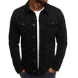 Men's Classic Denim Jacket Button Front