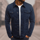 Ryan | Casual Denim Trucker Jacket - Valereo