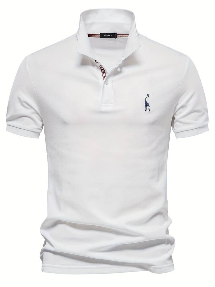 Ryan | Classic Piqué Slim-Fit Polo Shirt - Valereo
