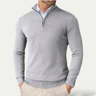 Ryan | Refined Quarter-Zip Knit Sweater - Valereo
