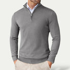 Ryan | Refined Quarter-Zip Knit Sweater - Valereo