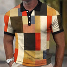 Ryan | Stylish Colorblock Textured Polo Shirt - Valereo