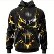 Cyrus | Bold Lightning Skull Hoodie