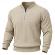 Walter | Classic Ribbed Quarter-Zip Sweater