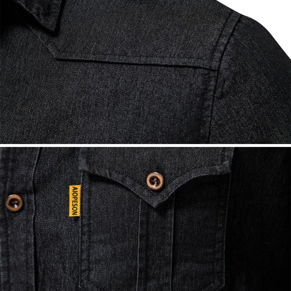 Simon | Casual Denim Slim-Fit Shirt - Valereo