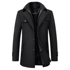 Simon | Refined Wool Stand-Collar Jacket - Valereo