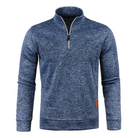 Thomas | Casual Quarter-Zip Heathered Sweater - Valereo