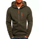Thomas | Modern Zip-Up Fleece Hoodie - Valereo