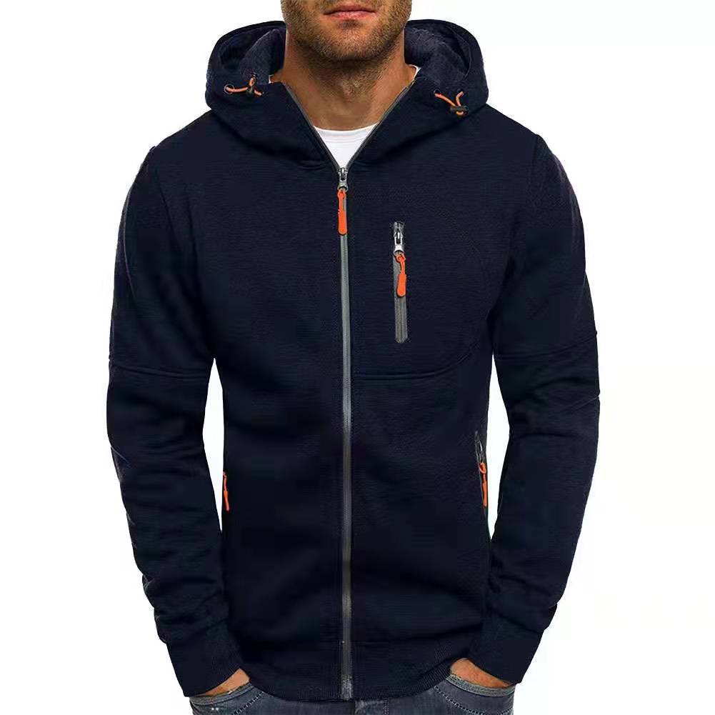 Thomas | Modern Zip-Up Fleece Hoodie - Valereo