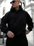 Men's Oversized Hoodie Solid Color