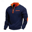Keith | Rugged Fleece Quarter-Zip Sweatshirt