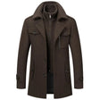Cole | Elegant Layered Wool Coat