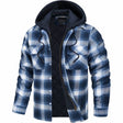 Andrew | Casual Plaid Hooded Flannel Jacket