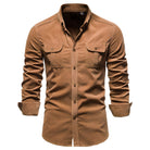 Vincent | Casual Cotton Cargo Shirt - Valereo
