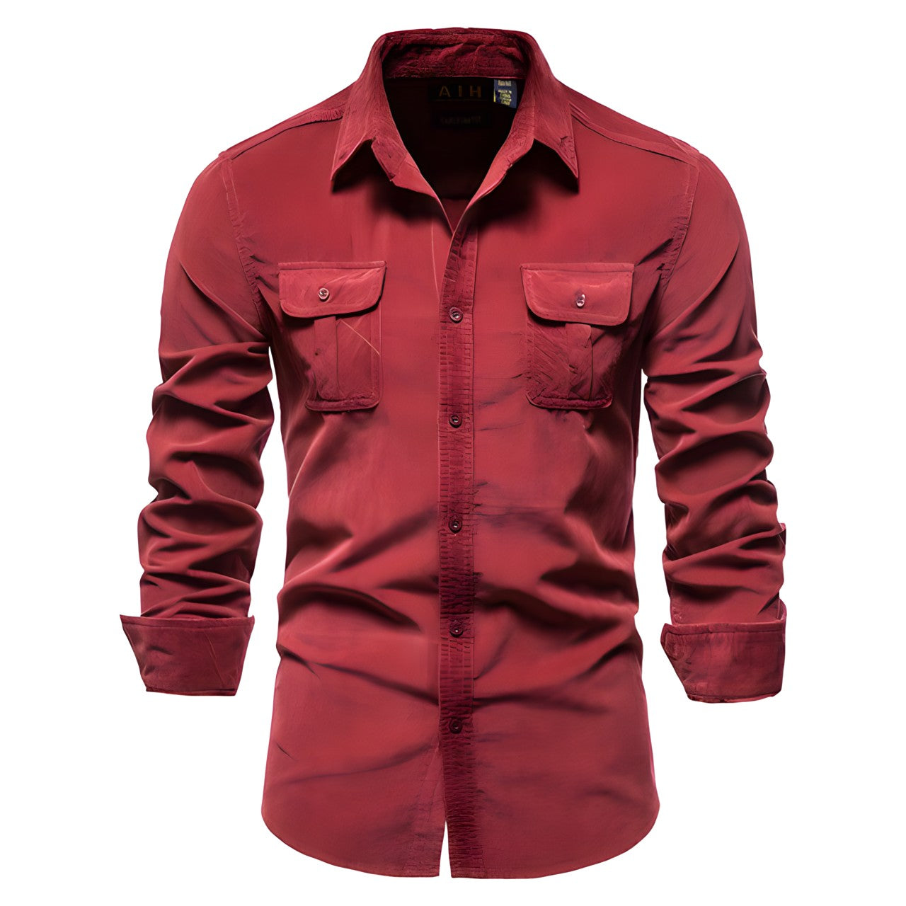Vincent | Casual Cotton Cargo Shirt - Valereo