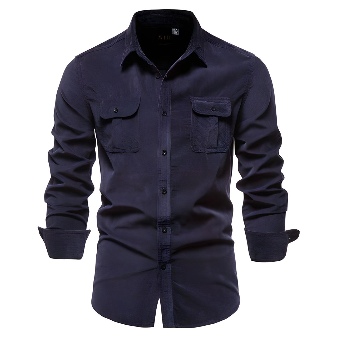 Vincent | Casual Cotton Cargo Shirt - Valereo