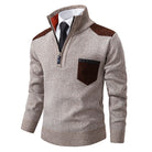 Vincent | Classic Quarter-Zip Knit Sweater - Valereo
