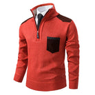 Vincent | Classic Quarter-Zip Knit Sweater - Valereo