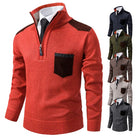 Vincent | Classic Quarter-Zip Knit Sweater - Valereo