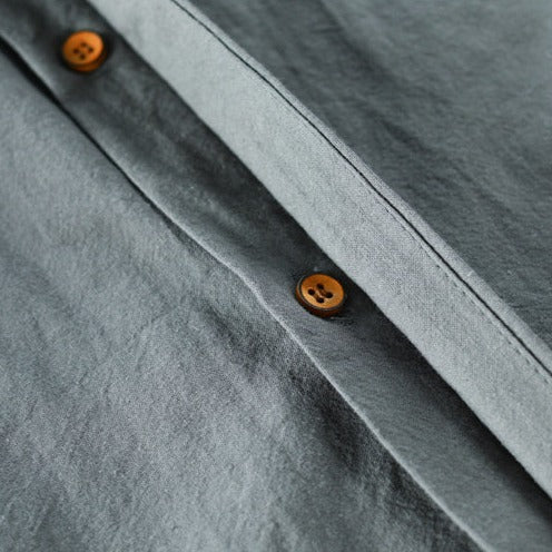 Vincent | Refined Mandarin Collar Shirt - Valereo