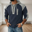 Preston | Rugged Lace-Up Waffle Hoodie